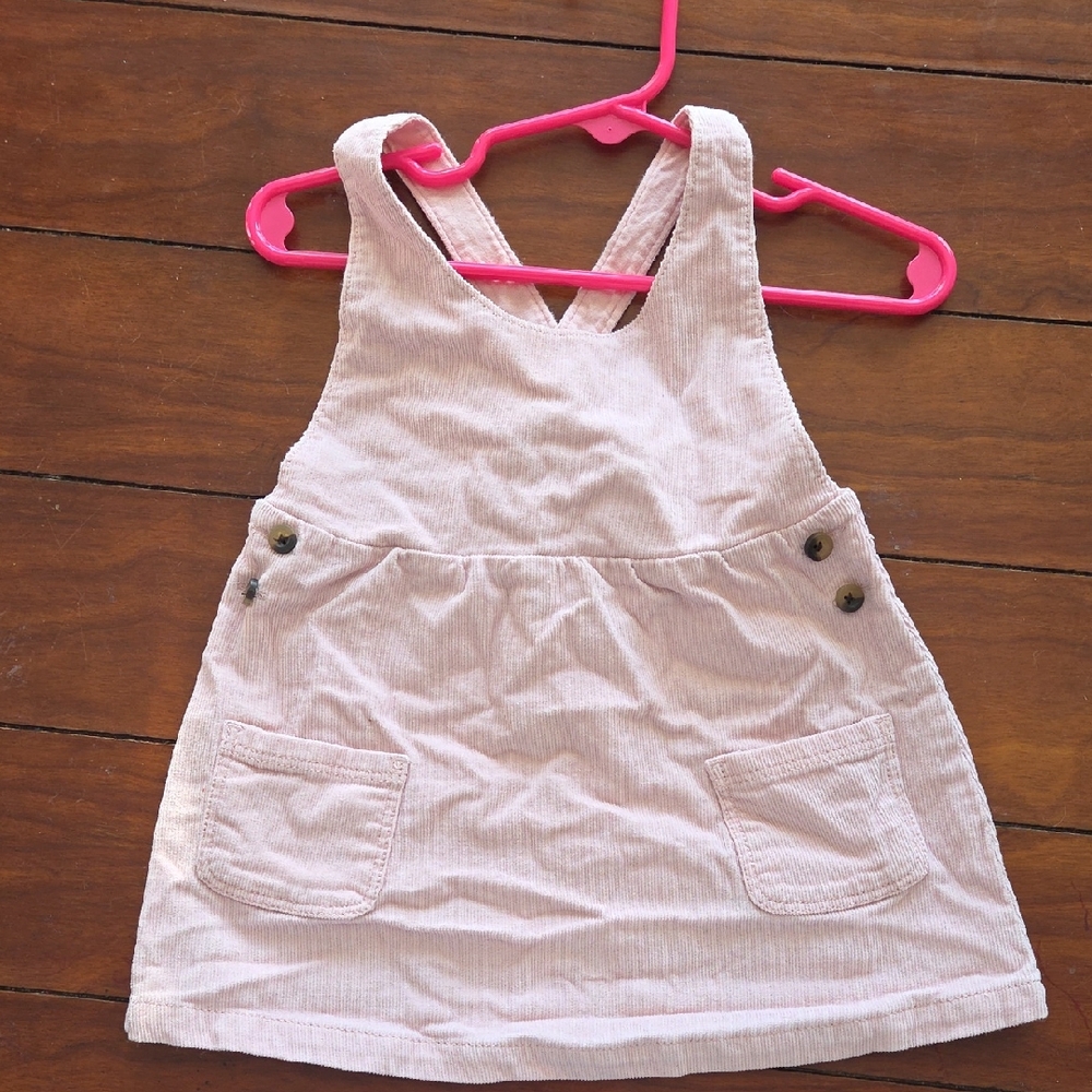 Okie Dokie Pink Casual Kids Dress